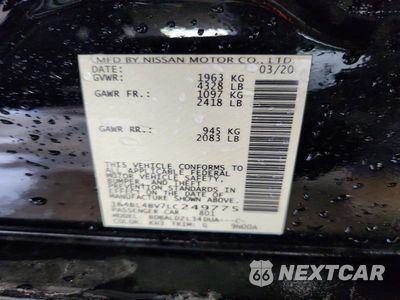 Zdjęcie 12 z 12 samochodu: 2020 NISSAN ALTIMA S VIN:1N4BL4BV7LC249775 - miniatura