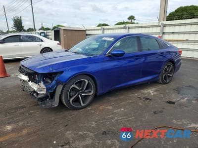 2020 HONDA ACCORD SPORT 1HGCV1F36LA001305 - główne zdjęcie licytacji z USA - miniatura