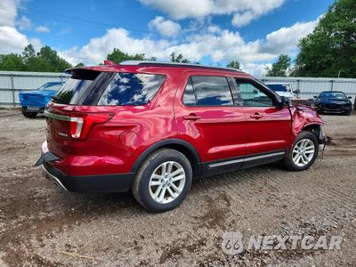 Trzecie zdjęcie samochodu z tyłu: 2016 FORD EXPLORER XLT VIN:1FM5K7D86GGA37950 - miniatura