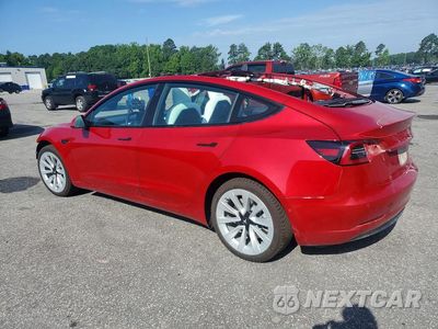 Drugie zdjęcie samochodu z przodu: 2022 TESLA MODEL 3 VIN:5YJ3E1EA2NF347098 - miniatura