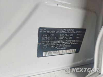 Zdjęcie 12 z 12 samochodu: 2016 HYUNDAI SONATA SE VIN:5NPE24AF3GH401002 - miniatura