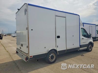 Trzecie zdjęcie samochodu z tyłu: 2020 FORD TRANSIT DELIVERY TRUCK VIN:1FDBW5Z80LKB40258 - miniatura