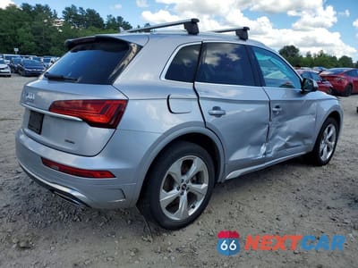 Trzecie zdjęcie samochodu z tyłu: 2022 AUDI Q5 PREMIUM PLUS 45 VIN:WA1EAAFY5N2065616 - miniatura