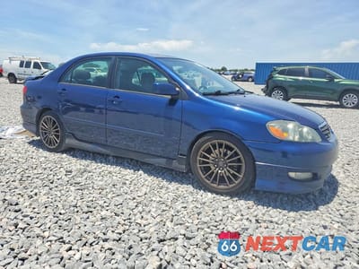 Czwarte zdjęcie samochodu z boku: 2005 TOYOTA COROLLA S VIN:1NXBR32E35Z343647 - miniatura