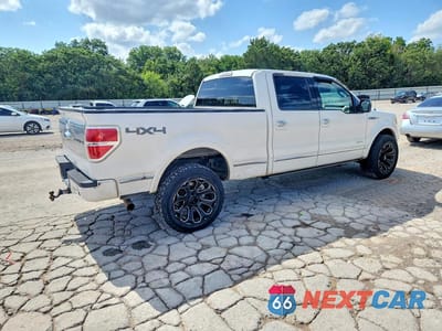 Trzecie zdjęcie samochodu z tyłu: 2013 FORD F150 SUPERCREW VIN:1FTFW1ET6DFB36766 - miniatura