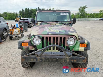 Piąte zdjęcie samochodu w środku: 2006 JEEP WRANGLER / TJ UNLIMITED VIN:1J4FA44S66P735134 - miniatura