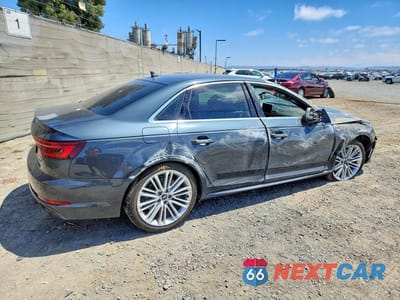 Trzecie zdjęcie samochodu z tyłu: 2018 AUDI A4 PREMIUM PLUS VIN:WAUENAF43JA139927 - miniatura