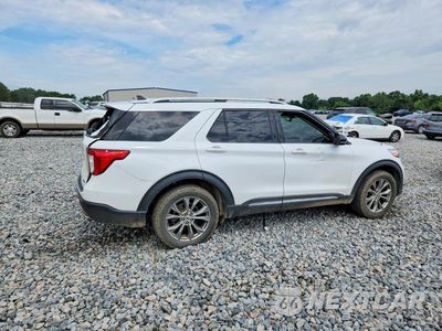 Trzecie zdjęcie samochodu z tyłu: 2021 FORD EXPLORER LIMITED VIN:1FMSK8FH2MGB72926 - miniatura