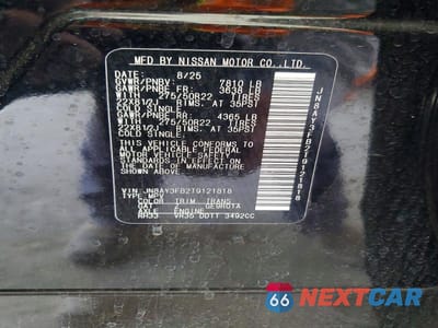 Zdjęcie 13 z 13 samochodu: 2026 NISSAN ARMADA NISMO VIN:JN8AY3FB2T9121818 - miniatura