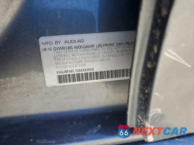 Zdjęcie 12 z 12 samochodu: 2016 AUDI A4 PREMIUM PLUS S-LINE VIN:WAUBFAFL7GN000604 - miniatura