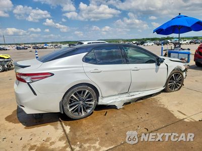Trzecie zdjęcie samochodu z tyłu: 2019 TOYOTA CAMRY XSE V6 VIN:4T1BZ1HK9KU027151 - miniatura