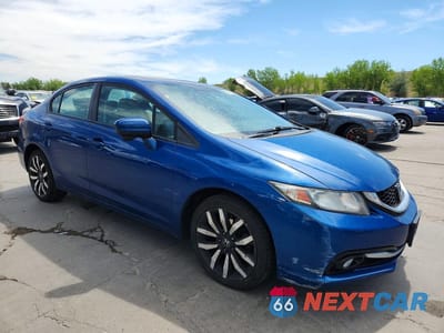 Czwarte zdjęcie samochodu z boku: 2015 HONDA CIVIC EXL VIN:2HGFB2F90FH512319 - miniatura