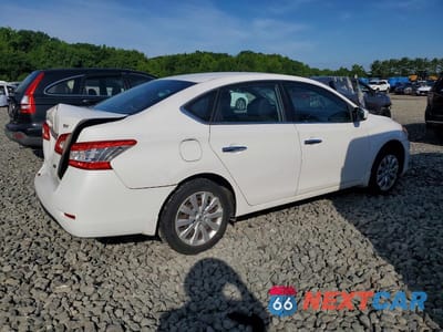 Trzecie zdjęcie samochodu z tyłu: 2014 NISSAN SENTRA SV VIN:3N1AB7AP9EL607613 - miniatura