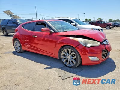 Czwarte zdjęcie samochodu z boku: 2012 HYUNDAI VELOSTER BASE VIN:KMHTC6AD1CU034742 - miniatura