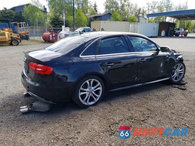 Trzecie zdjęcie samochodu z tyłu: 2013 AUDI S4 PREMIUM PLUS VIN:WAUBGAFL0DA221185 - miniatura