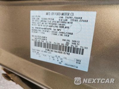 Zdjęcie 13 z 13 samochodu: 2004 FORD FREESTAR SE VIN:2FMZA51664BB18798 - miniatura