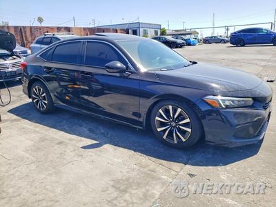 Czwarte zdjęcie samochodu z boku: 2024 HONDA CIVIC EX VIN:2HGFE1F76RH301615 - miniatura