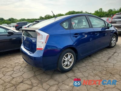 Trzecie zdjęcie samochodu z tyłu: 2010 TOYOTA PRIUS IV VIN:JTDKN3DU4A0154480 - miniatura