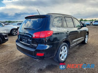 Trzecie zdjęcie samochodu z tyłu: 2008 HYUNDAI SANTA FE VIN:5NMSH73E38H173721 - miniatura