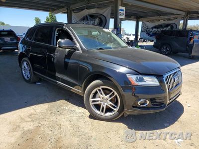 Czwarte zdjęcie samochodu z boku: 2017 AUDI Q5 PREMIUM PLUS VIN:WA1L2AFP2HA019800 - miniatura