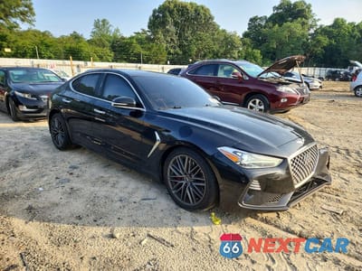 Czwarte zdjęcie samochodu z boku: 2019 GENESIS G70 ADVANCED VIN:KMTG54LE8KU032156 - miniatura