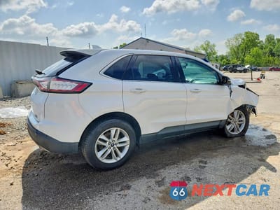 Trzecie zdjęcie samochodu z tyłu: 2018 FORD EDGE SEL VIN:2FMPK4J98JBB78473 - miniatura
