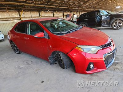 Czwarte zdjęcie samochodu z boku: 2014 TOYOTA COROLLA S PLUS VIN:5YFBURHE5EP149955 - miniatura