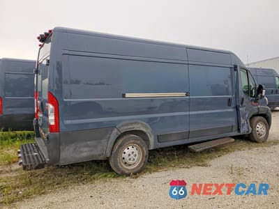 Trzecie zdjęcie samochodu z tyłu: 2021 RAM PROMASTER 3500 DELIVERY VAN VIN:3C6MRVJG9ME549796 - miniatura
