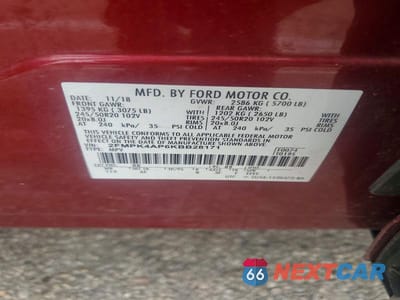 Zdjęcie 13 z 13 samochodu: 2019 FORD EDGE ST VIN:2FMPK4AP6KBB28171 - miniatura