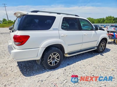 Trzecie zdjęcie samochodu z tyłu: 2005 TOYOTA SEQUOIA LIMITED VIN:5TDBT48A45S252164 - miniatura