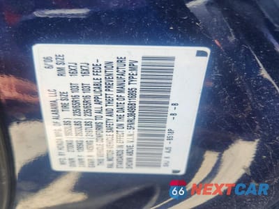Zdjęcie 13 z 13 samochodu: 2006 HONDA ODYSSEY EX VIN:5FNRL38496B116895 - miniatura