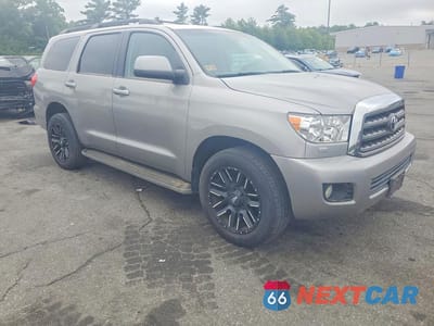 Czwarte zdjęcie samochodu z boku: 2008 TOYOTA SEQUOIA SR5 VIN:5TDBY64A98S009506 - miniatura