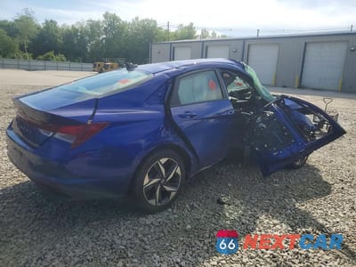 Trzecie zdjęcie samochodu z tyłu: 2023 HYUNDAI ELANTRA SEL VIN:KMHLS4AG3PU445082 - miniatura