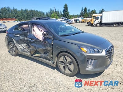 Czwarte zdjęcie samochodu z boku: 2022 HYUNDAI IONIQ LIMITED VIN:KMHC05LC4NU281005 - miniatura