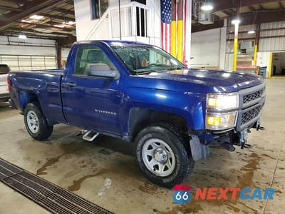Czwarte zdjęcie samochodu z boku: 2014 CHEVROLET SILVERADO K1500 VIN:1GCNKPEH8EZ161822 - miniatura