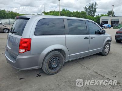 Trzecie zdjęcie samochodu z tyłu: 2019 DODGE GRAND CARAVAN SE VIN:2C4RDGBGXKR798675 - miniatura