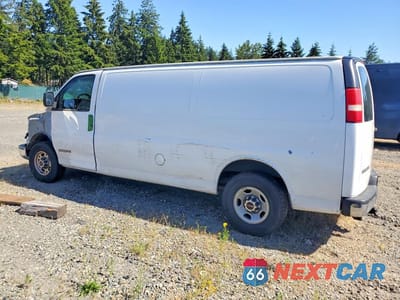 Drugie zdjęcie samochodu z przodu: 2006 GMC SAVANA G2500 DELIVERY VAN VIN:1GTGG29V961211754 - miniatura