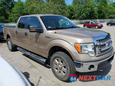 Czwarte zdjęcie samochodu z boku: 2014 FORD F150 SUPERCREW VIN:1FTFW1ETXEKF17593 - miniatura