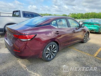 Trzecie zdjęcie samochodu z tyłu: 2025 NISSAN SENTRA SV VIN:3N1AB8CV8SY234273 - miniatura