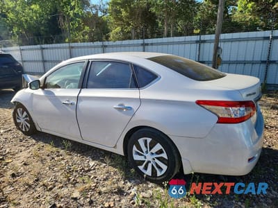 Drugie zdjęcie samochodu z przodu: 2013 NISSAN SENTRA S VIN:3N1AB7AP8DL769974 - miniatura