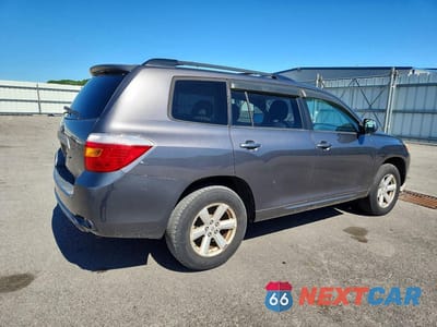 Trzecie zdjęcie samochodu z tyłu: 2010 TOYOTA HIGHLANDER SE VIN:5TDJK3EH2AS022658 - miniatura