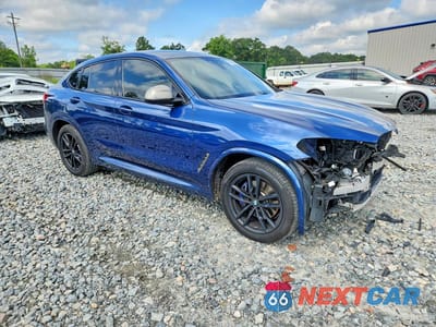 Czwarte zdjęcie samochodu z boku: 2019 BMW X4 M40I VIN:5UXUJ5C57KLJ63859 - miniatura