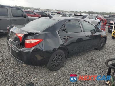 Trzecie zdjęcie samochodu z tyłu: 2017 TOYOTA COROLLA VIN:2T1BURHE2HC764337 - miniatura