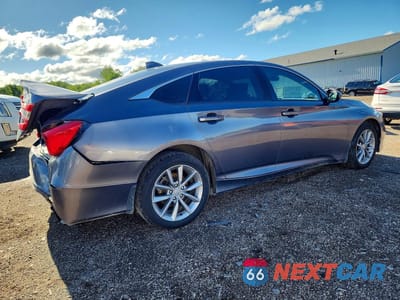 Trzecie zdjęcie samochodu z tyłu: 2021 HONDA ACCORD LX VIN:1HGCV1F12MA124325 - miniatura