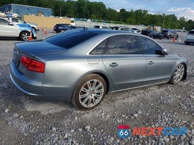 Trzecie zdjęcie samochodu z tyłu: 2012 AUDI A8 L QUATTRO VIN:WAURVAFD7CN008965 - miniatura