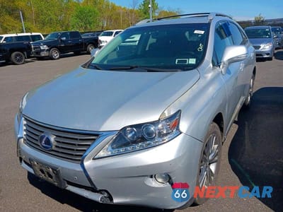 Drugie zdjęcie samochodu z przodu: 2013 LEXUS RX 450H VIN:JTJBC1BA2D2442507 - miniatura