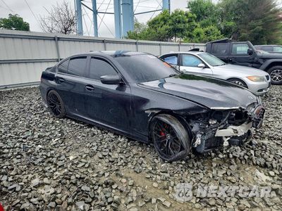 Czwarte zdjęcie samochodu z boku: 2021 BMW M340I VIN:3MW5U7J00M8B54475 - miniatura