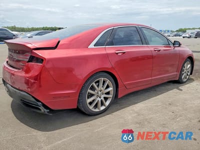 Trzecie zdjęcie samochodu z tyłu: 2016 LINCOLN MKZ BLACK LABEL VIN:3LN6L2G92GR633798 - miniatura