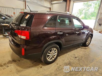 Trzecie zdjęcie samochodu z tyłu: 2015 KIA SORENTO LX VIN:5XYKTDA79FG605544 - miniatura