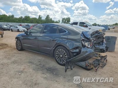 Drugie zdjęcie samochodu z przodu: 2022 HYUNDAI SONATA HYBRID SEL VIN:KMHL34JJ0NA047836 - miniatura